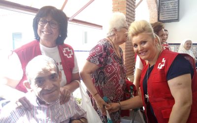 CRUZ ROJA, JUNTO CON EL AYUNTAMIENTO, INVITAN A NUESTROS MAYORES EN LA FERIA