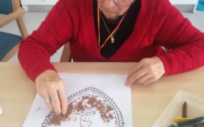 CELEBRACIÓN DE LA VIRGEN DE LA CABEZA, LA MORENITA, EN LA RESIDENCIA NUESTRA SEÑORA DE LOS DESAMPARADOS DE TORREDONJIMENO