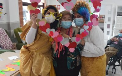 CELEBRANDO EL CARNAVAL EN NUESTRA RESIDENCIA Y CENTRO DE DÍA DE TORREDONJIMENO