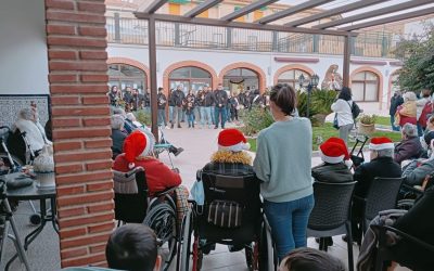 VISITA DE LA BANDA DE CORNETAS Y TAMBORES NUESTRO PADRE JESÚS DEL RESCATE