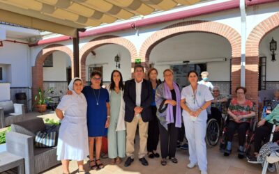 IMPORTANTE VISITA A LA RESIDENCIA