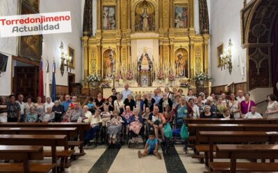 VISITA A CONSOLACIÓN PARA LLEVARLE NUESTRA OFRENDA FLORAL