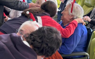 ¡Nos visitan los alumnos del colegio y los Reyes Magos!