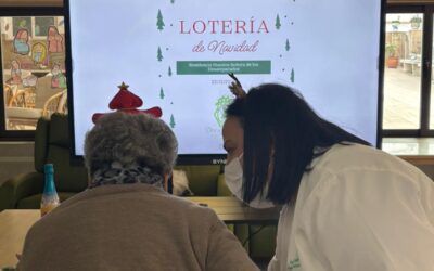 ¡Día de la lotería en la residencia!