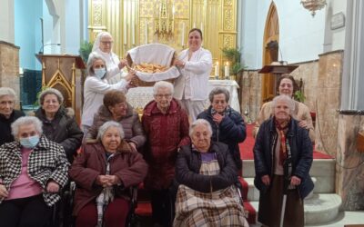 Bendición de las roscas por el día de San Blas