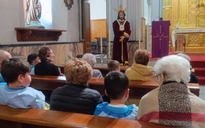 Recibimos la visita de nuestro Padre Jesús del Rescate en nuestra Iglesia