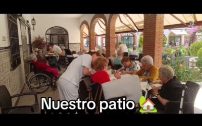 ¡Nuestro patio!