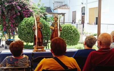 Recibimos en nuestra casa a los Santos Patronos, San Cosme y San Damián
