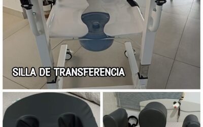 Silla de transferencia y dos volteadores gracias a Fundación Ibercaja